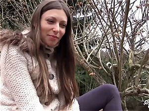 QUEST FOR orgasm - super hot Ukrainian babe frigs herself