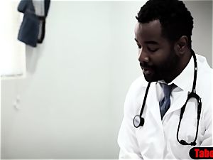bbc doctor exploits beloved patient into ass fucking fuck-a-thon examination